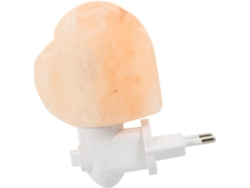 Bombilla De Luz Nocturna De Piedra De Sal Amarilla Con Forma De Corazón, Iluminación Ambiental Decorativa Para