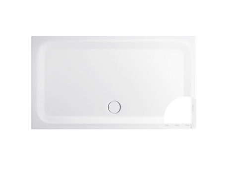 Plato de ducha rectangular BETTE Ultra con soporte mínimo de plato, 1800x800x35mm, Glaze Plus, 5986