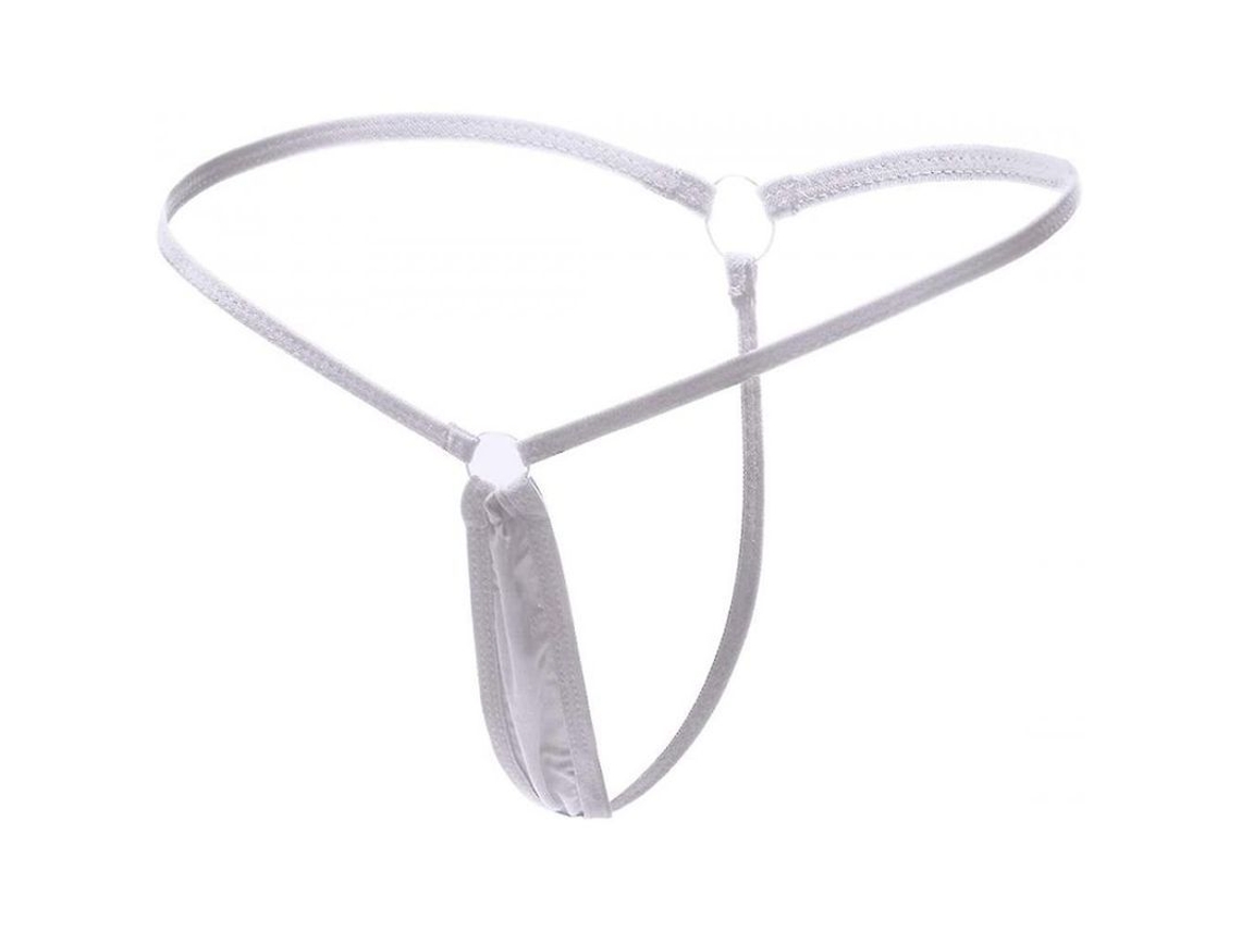 5 Braguitas Tanga De Talle Bajo Con Aros Para Mujer, Estilo Sexy, Para Fiestas Hjq