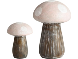 Figuras De Setas De Resina Inoomp De 2 Piezas Para Decoración De Jardín. Pequeñas Y Románticas Figuras De Setas,