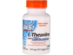 Complemento Alimentar DOCTOR'S BEST L-Theanine Com Suntheanine (90 cápsulas vegetais)