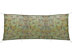 Red de camuflaje VIDAXL Verde Tela ( 1,5x4 m)