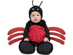 Disfraz de Bebé DISFRAZZES Araña Peluche (Talla: 12 a 24 meses)