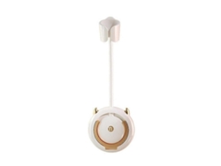 Soporte de pared para secador de pelo, giratorio 360°, ajustable, con gancho, GOKOCO
