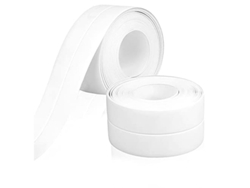Cinta De Sellado De Silicona Para Baño, 6,4 M, Resistente Al Moho Y Al Agua, Autoadhesiva Para Cocina, Fregadero, Baño E Inodoro.