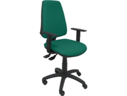 Silla de Escritorio Operativa PYC Elche S Verde BA (Brazos Ajustables - Tejido)
