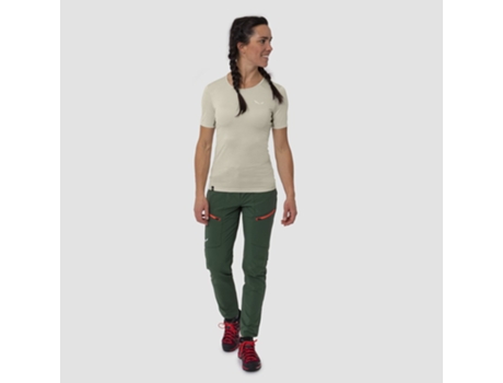 Camiseta de Mujer SALEWA Puez Graphic Dryton Beige (S)