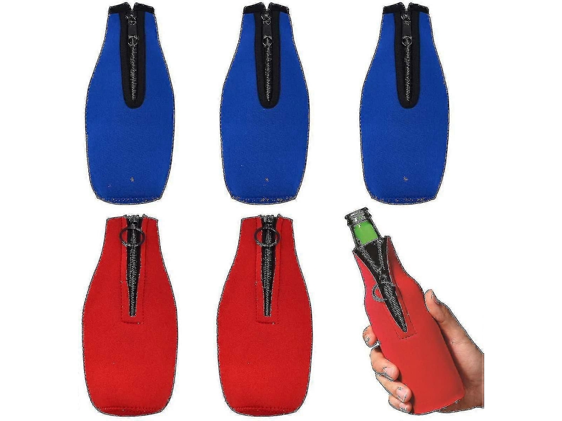 Botella De Cerveza Manga De Espuma, 6pcs Neopreno Botella Cooler Cover Beer Bottle Cooler Refrescos Rosewell
