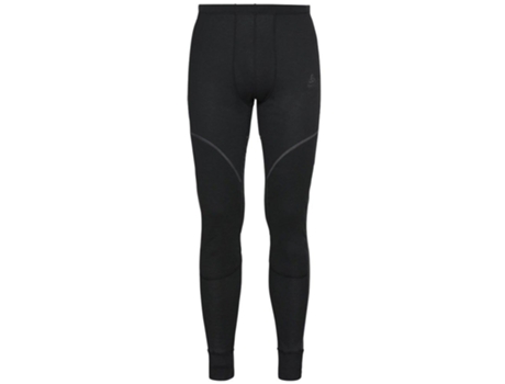 Ropa interior para Hombre ODLO Bottom Long Active X-warm Eco Negro para Esquí (S)