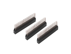 3pcs Encabezados De Pines Hembras Dobles 2x20 Pins 2.54mm Extra Altos Para Raspberry Pi