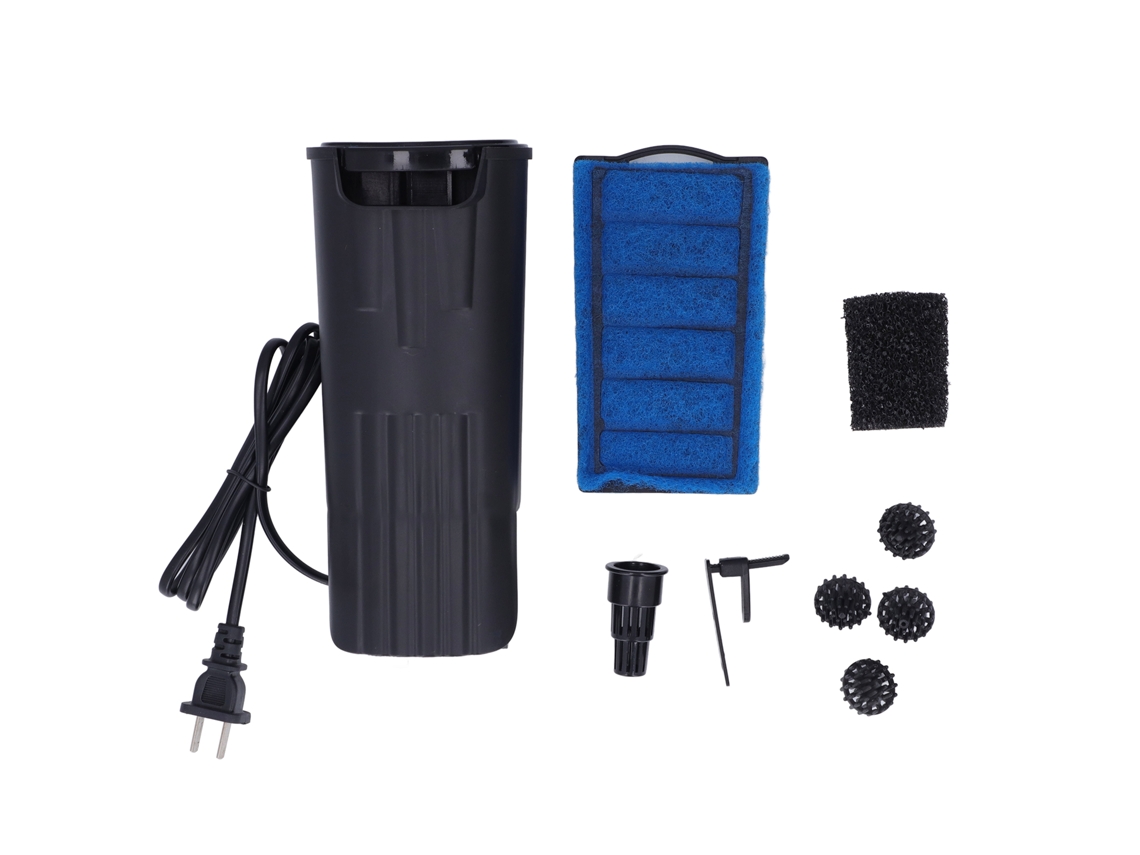 Filtro Para Tanque De Tortugas 5w 600l/h Con Ciclo De Agua, Cascada Y Funcionamiento Silencioso, Ideal Para Pequeños Reptiles.
