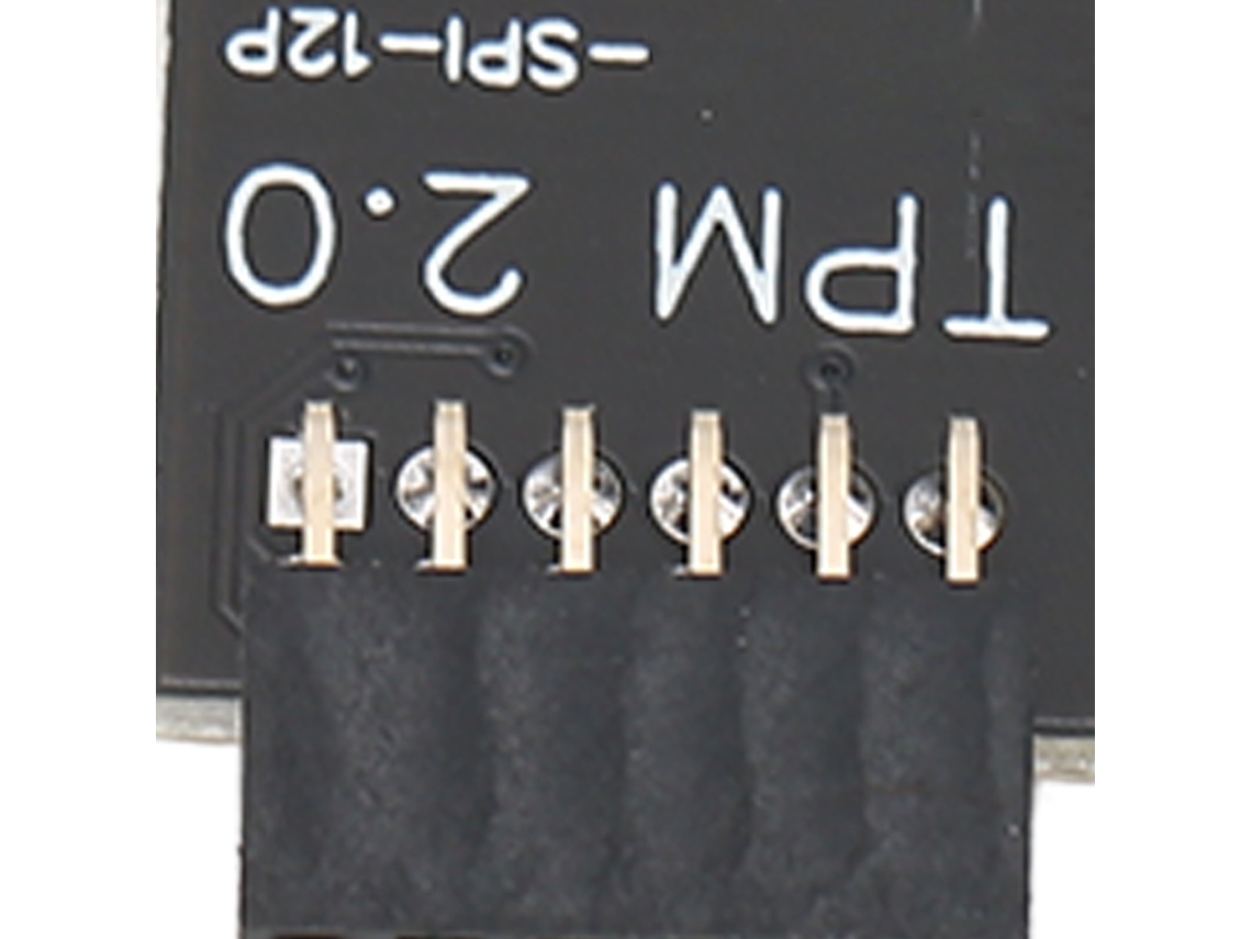 Módulo De Seguridad De Cifrado Tpm2.0 Para Placa Base Gigabyte 12pin Spi Win11