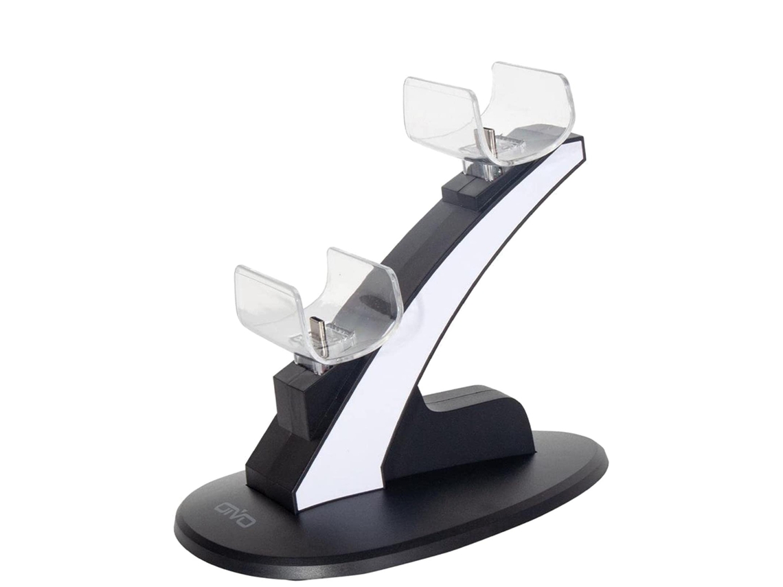 Base De Carga Dual Para Controlador Ps5 (cargador De Avión, Carga De Doble Asiento)