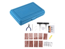 Kit De Herramientas Para Reparación De Neumáticos 58 Piezas Para Coche Moto Bicicleta Eléctrica Suministros Industriales