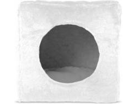 Cama para Perros y Gatos GAUTY Pelo (Gris y Blanco - 40 x 40 x 40 cm)