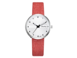 Reloj De Cuarzo Informal Para Mujer Con Esfera Redonda Y Correa Ajustable - Moda
