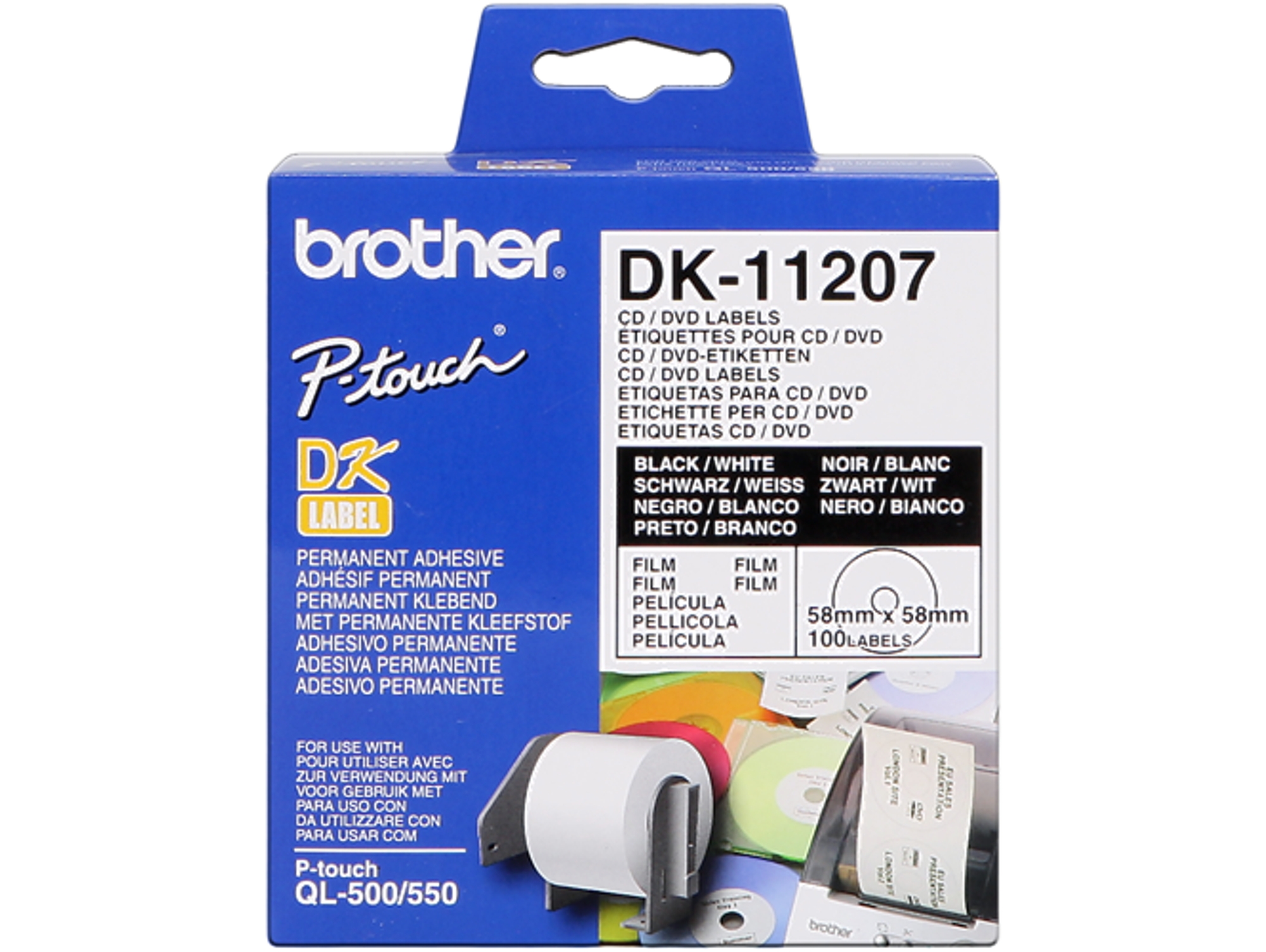ETIQUETAS BROTHER DK-11207