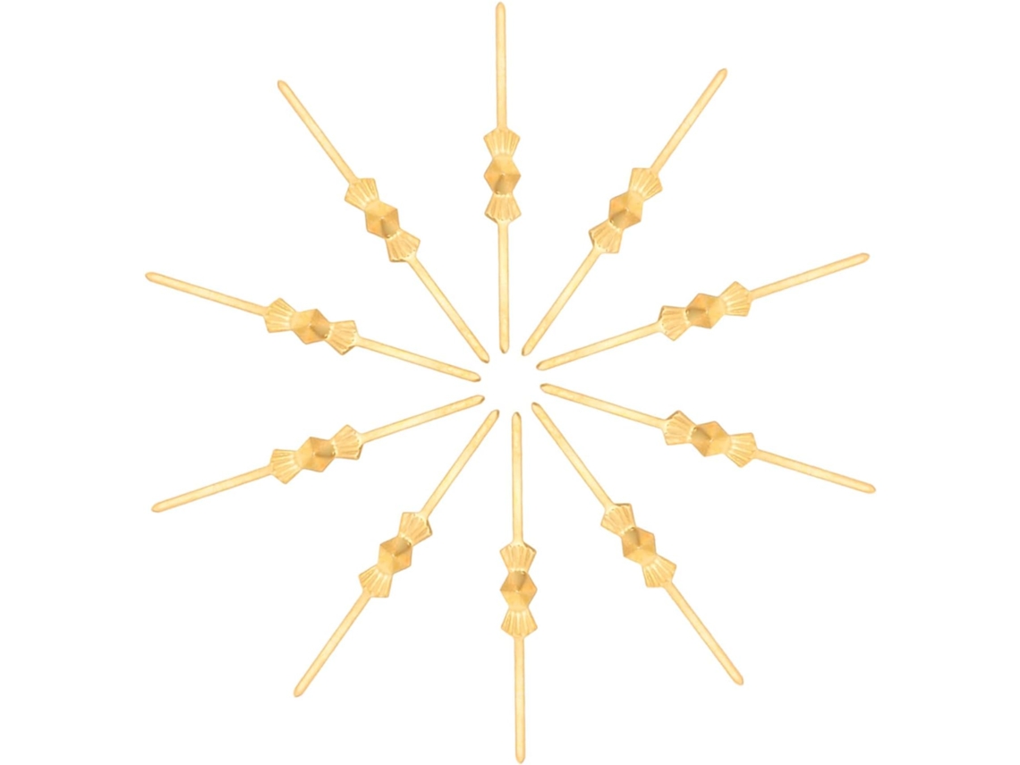 400 Piezas Clips Dorados Candelabros Conectores Cristal 40 Fijación Metálico Lámparas Techo Plafones