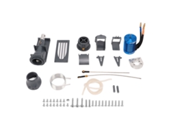 Hélice Para Barco Rc Con Motor Sin Escobillas 540 Y Disipador De Calor Para Modelo De Renovación De Barco.