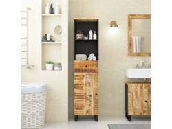 Mueble de baño de 38x33x160 cm, madera maciza, manguera.