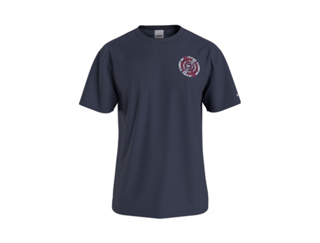 Camiseta TOMMY JEANS Algodón Hombre (S - Azul)