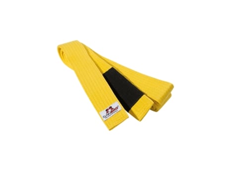 Cinturón Unisexo de Jiu-Jitsu DANRHO (220 cm - Amarillo)