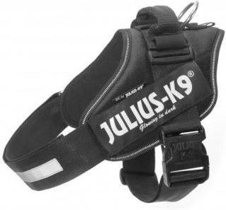 Arnés para Perros JULIUS Ajustable y Reflectante (Negro - 49-67cm - S - Porte Grande)