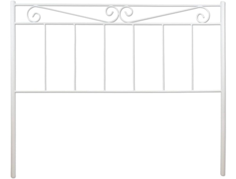 Cabecero de Forja FACTORY MUEBLES Valenciano, Blanco Cama de 135 cm (140 cm x 125)
