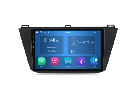 Autoradio 4GB RAM64GB ROM ROVERONE para Volkswagen Tiguan 2 Mk 2016 - 2022 CarPlay Android Coche Radio Bluetooth Navegación