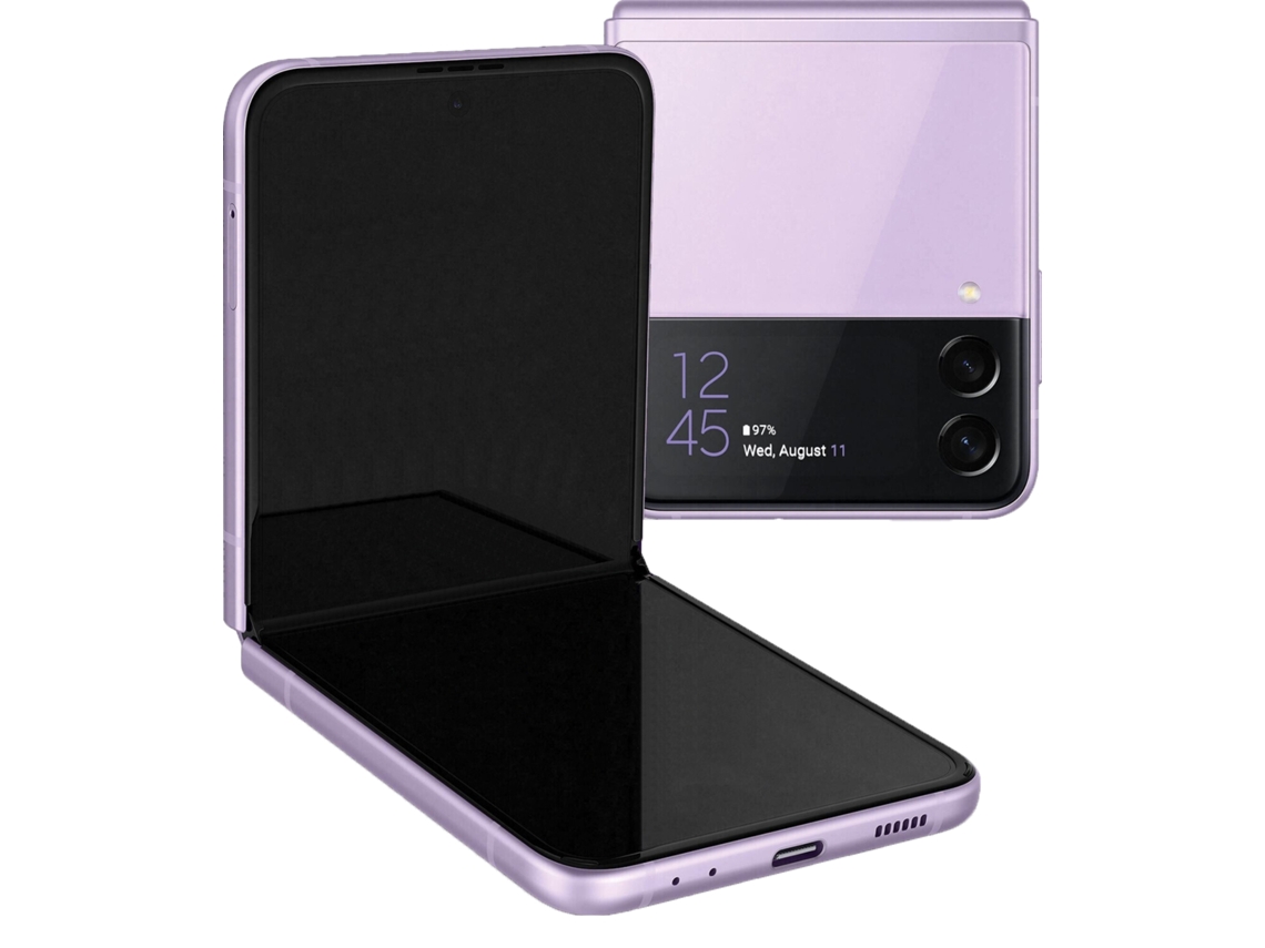 Smartphone SAMSUNG Galaxy Z Flip 3 5G (Reacondicionado Como Nuevo - 256 GB - Morado)