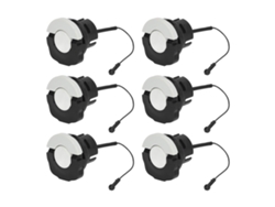 6 Tapones De Abs Para Combustible Y Aceite Para Motosierra Stihl Fs100 Fs110 Ms200 Ms210