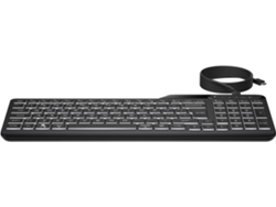 Teclado retroiluminado HP con cable 400