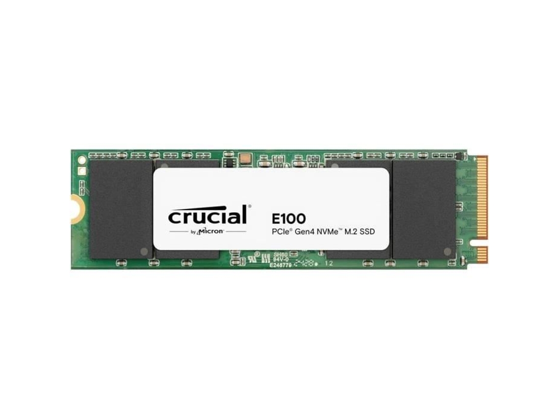 SSD interno Crucial E100 de 1 TB a PCIe Gen4 Nvme M.2 hasta 5000 Mb/s