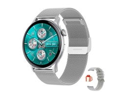 Smartwatch Yizhood Hk85 1.43 Inch Llamada Bluetooth Ip68 Impermeable (android E Ios Plata)