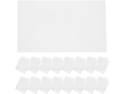 Paquete de 100 láminas de espuma de 15 x 25 cm, ideales para embalaje, transporte y mudanzas.