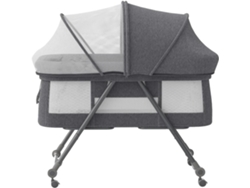 Cuna portátil ajustable, paquete confort OEM gris