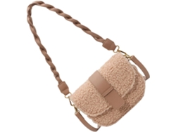 Bolso De Hombro Para Mujer De Poliéster Y Felpa, Ligero Y Portátil.