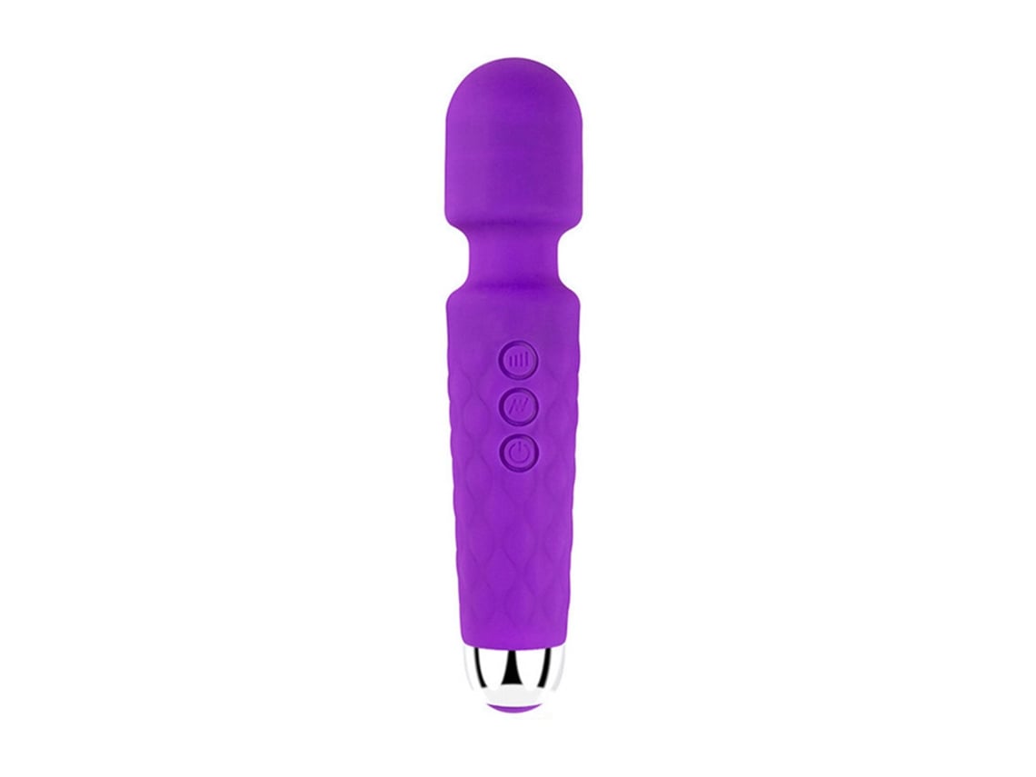 Varilla De Masaje Vibracional Para Mujeres 20 Frecuencias 8 Velocidades Recargable Bajo Ruido