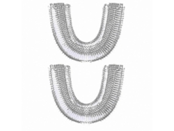 Juego de 2 cabezales de cepillo de dientes eléctrico en forma de U para reemplazo automático. GOKOCO