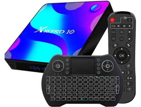 Box Smart TV CHRONUS X88 P 0702-H1 (Android - 4K Ultra HD - 2 GB RAM - Wi-Fi)