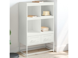 Mueble Alto | Armario Alto | Aparador 68x39x111,5 Cm Acero Blanco Wsd39944 Lovely Home