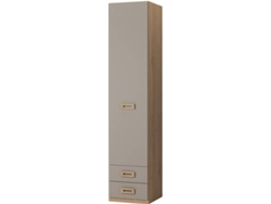 Armario MUEBLAM Roble Grey Melamina (50x232x50 cm)
