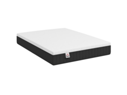 Colchón 190x135 Cm Grosor 25 Cm Colchón Viscoelástico De Muelles Ensacados De 7 Zonas Firmeza Media Funda Lavable