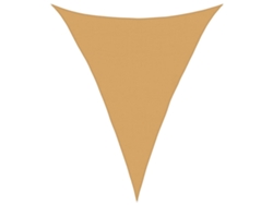 Toldo vela Vidaxl estilo marrón (4 x 5 x 5 m)