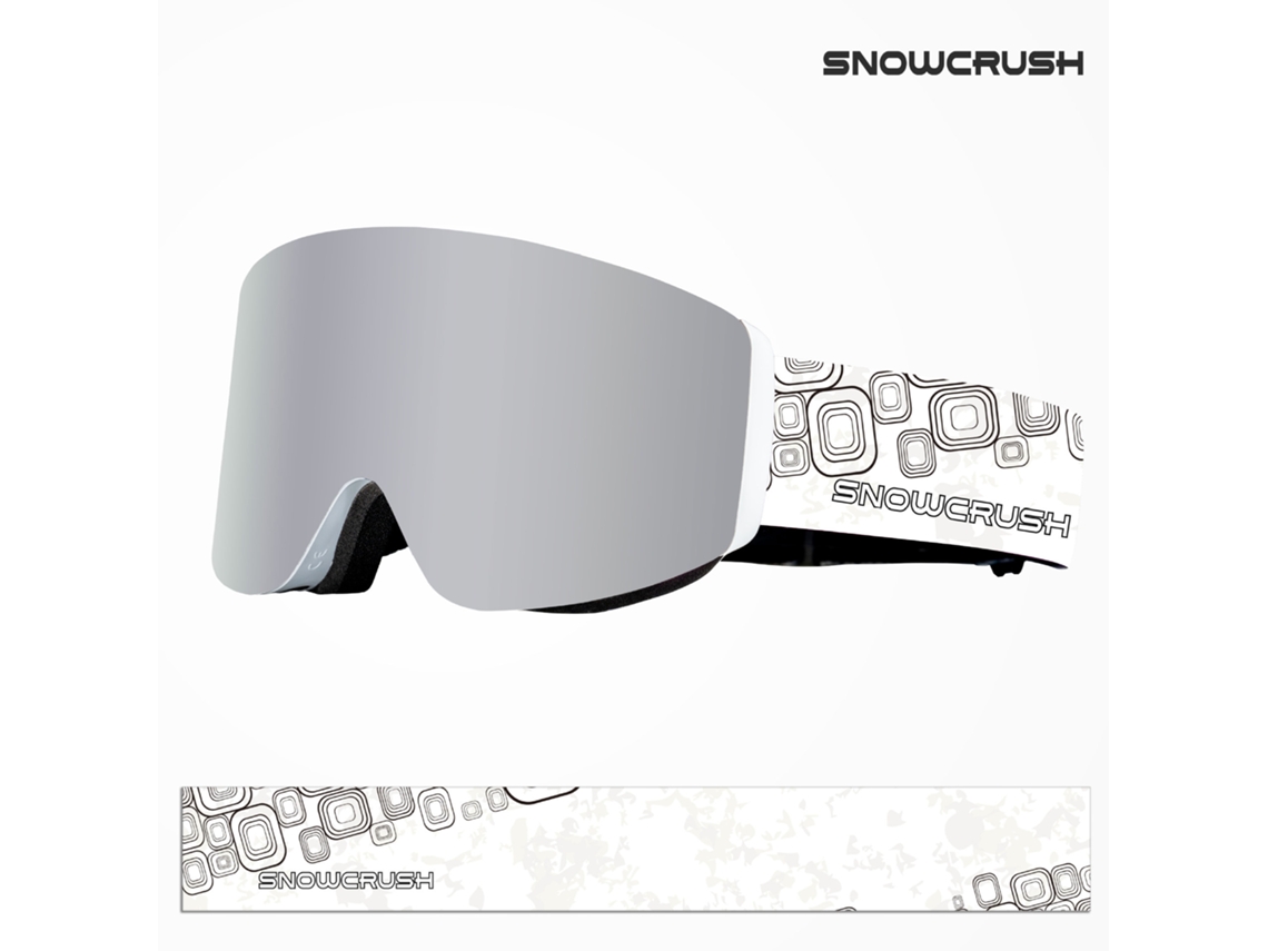 Óculos De Esqui Pro Sem Moldura Com Lentes Intercambiáveis E Proteção Uv400