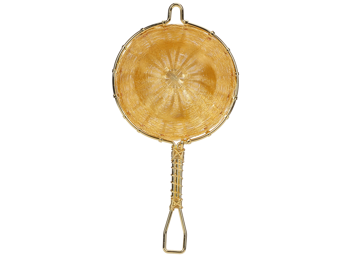 Colador De Té De Cobre Puro Reutilizable Para Hoja Suelta, Infusor De Té Para Hogar Y Oficina