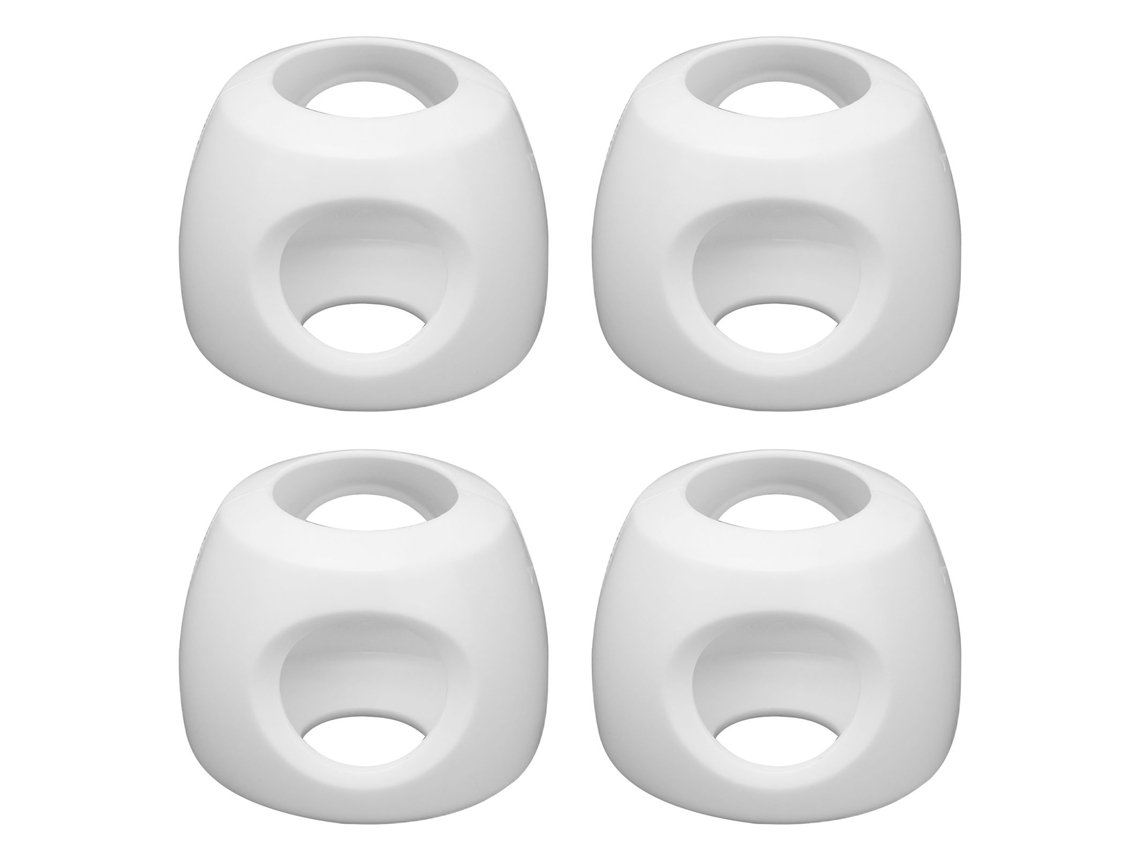 4 Fundas De Seguridad Para Manijas De Puertas, Bloqueo Para Bebés, Diseño De Protección Infantil, Fácil Instalación.