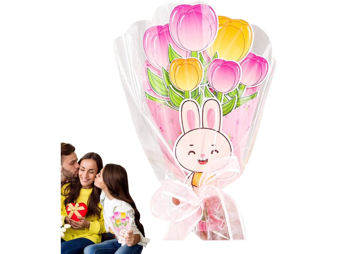 Kit para hacer tarjetas florales del Día de la Madre - Vayotoy