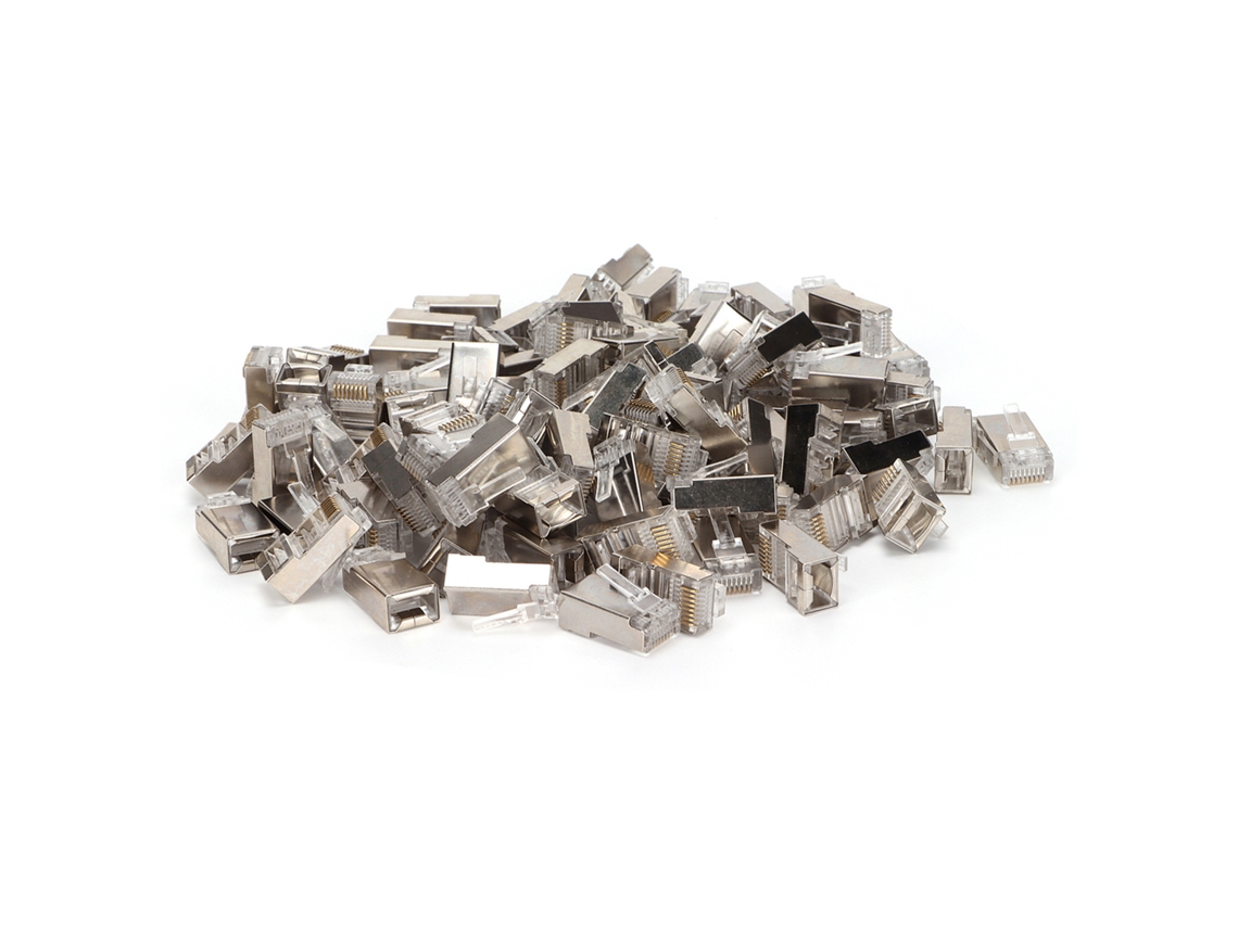 Baoj-2026 Mindpure Nw007 Conector Ethernet, resistente al calor, buen blindaje, conector de cristal para Cat5