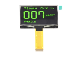 Módulo De Pantalla Lcd Oled Verde Transparente Ssd1309 De 2,42 Pulgadas, 24 Pines, Resolución 128x64